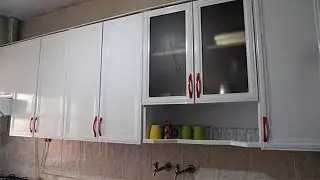 Mutfak Dolabını Folyo İle   Kaplama ve Yenileme