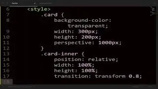 How to Make a Card Fliper using CSS | Codes Never Die |