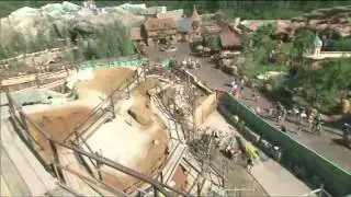 Peek Behind the Wall Experience at Seven Dwarfs Mine Train 4-25-13