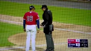 Rome Braves' Kevin Kilpatrick ejected from game vs. Greenville