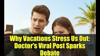 Why Vacations Stress Us Out: Doctor's Viral Post Sparks Debate | Travel Tips for Relaxation