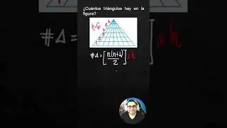Conteo de tri&aacute;ngulos - Parte 2 - m&eacute;todo f&aacute;cil #rm #tri&aacute;ngulo #contartriangulos