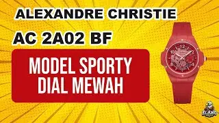 AC 2A02 BF : JAM ALEXANDRE CHRISTIE MODEL SPORTY DIAL MEWAH TERBARU (2025)
