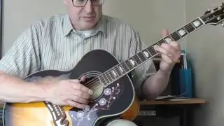 William Moore Guitar Lesson - Old Country Rock Part 1