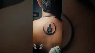 Buddha with Enso Circle Tattoo|Best Tattoo studio in Namakkal #tattoo #namakkal #shorts #trending
