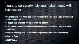 Fast Track Cash Review