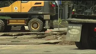 Water main work done, but Main Street may remain closed for days