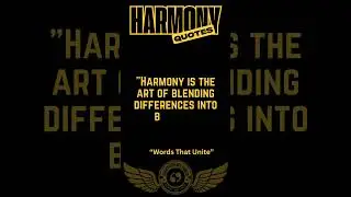 🌿 Beautiful Harmony Quotes | Living in Peace & Unity 🌏 | #shorts