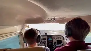 Boca Raton Airport (KBCT) touch and go in a Cessna 172