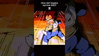 Krillin and Gohan hit Vegeta with a spirit bomb 💀