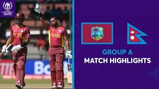 Nepal vs West Indies Highlights | ICC Cricket World Cup Qualifier 2023 | Group A