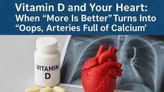 From Deficiency to Overload: Vitamin D&rsquo;s Narrow Sweet Spot for Heart Health