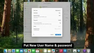 How to create new user on Mac | ipad | imac