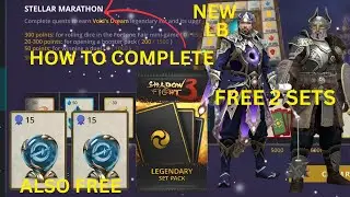 Shadow fight 3 new event | Free Void dream, Steel Hound set, Lots of Spheres and Legendary set pack 