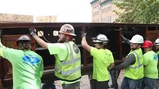 McMenamins Elks Temple 600 lb. Historic Bar Arrives