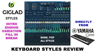 GIGLAD STYLE from YAMAHA GENOS - POP - ALL STYLES