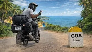 the Bucketlist GOA Trip | BANGALORE TO GOA - Himalayan 450