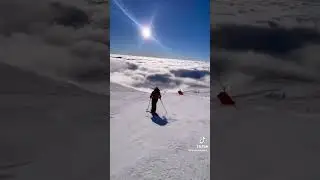 Skiing in heaven (TIKTOK: ThisIsSlovakia) #tiktok  #4k  #ski #skiing