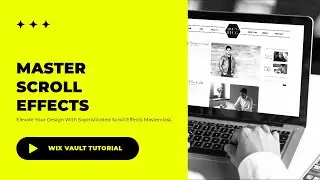 Exploring every Wix Studio Scroll Effect tutorial
