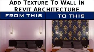 ADD TEXTURE TO WALL IN REVIT ARCHITECTURE | With Free Textures