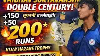 Vaibhav Suryavanshi 190 Runs Highlights || BIHAR VS ARNP MATCH HIGHLIGHT VHT25 #vaibhavsuryavanshi 