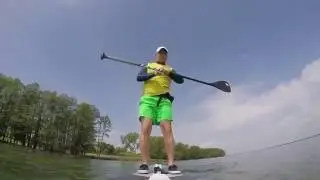 SUP meditation in Dusia lake (LTU)