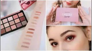 Etude House Play Color Eye Palette Lingerie Backstage Review + Swatches 🌸