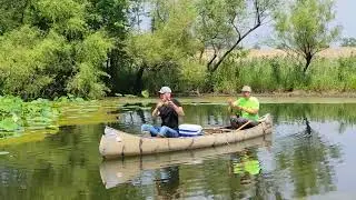 Stewart Korn and Dan Nagel Pond fishing in Missouri 2023 Blue Gille & Large Mouth Bass