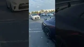I saw the new redesign Nissan GTR at a car meet #shorts