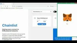 How to connect Telos Network to Metamask #Crypto #Telos #Metamask