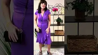 Maggie London Ruffle Dress