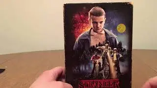Stranger Things Season 1 VHS Bluray Unboxing