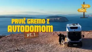 Family travel vlog: Prvič z avtodomom po jadranu, ep.1