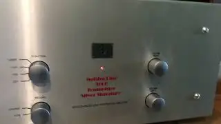 Audio Note integrated, Meishu Line Silver Signature Tonmeister,