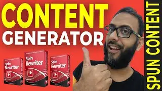 Content Generator For Beginners in 2020💥Create Unique Spun Content with One Click Article Generator💥
