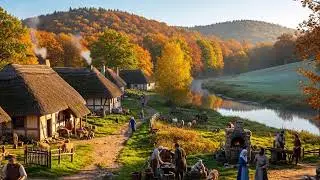 Medieval Music Fantasy Instrumental | Relaxing Flute & Tavern Vibes