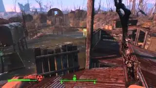 Fallout 4 (Crater House) Location Discovery & Exploration HD