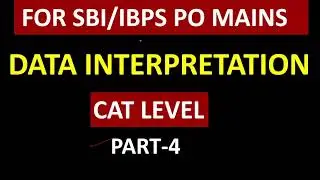 part4-Cat level DI for sbi/ibps po mains | high level DI for mains