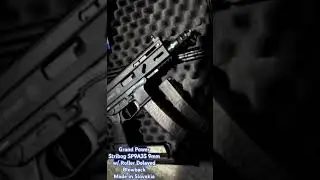 Grand Power STRIBOG SP9A3S 9mm w/ Telescopic Buttstock & w/ Roller Delayed Blowback Made in Slovakia