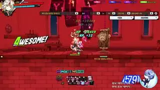 Elsword - Eve - Code: Antithese - skill, combo class test