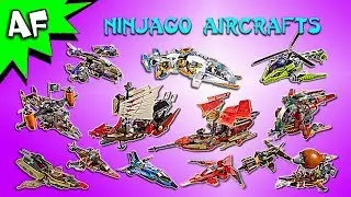 Every Lego Ninjago AIRPLANES / AIRCRAFTS Complete Collection!