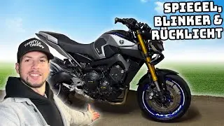 Die 3 ersten MODS f&uuml;r meine NEUE MT09 SP
