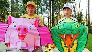 Jason e Alex L&rsquo;avventura Dell&rsquo;aquilone Rotto 🎏 Storia divertente per bambini