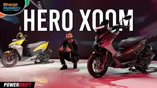 HERO XOOM 125CC и 160CC | От 86 900 рупий | Bharat Mobility Expo 2025 | PowerDrift QuickEase