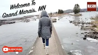 Welcome To Grand Marais, Minnesota along Lake Superior