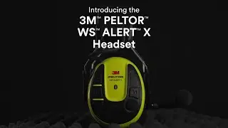 3M PELTOR WS ALERT X Headset with Bluetooth product features