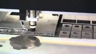 KERN Cutting Aluminum with 400 watt co2 Laser