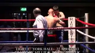FIGHT 1  YORK HALL 27 APRIL