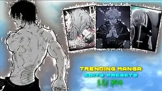 TOP 3 TRENDING MANGA EDIT PRESET | XML + CLIP | ALIGHT MOTION