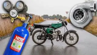 ILLEGALES MOPED TUNING 🚓